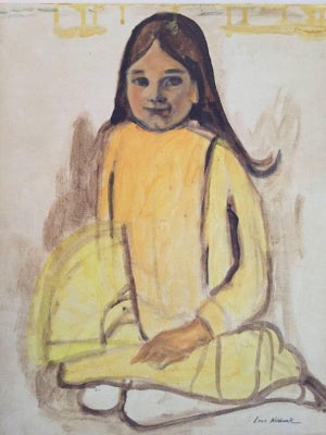 Louis Wolchonok, Girl in Yellow Dress