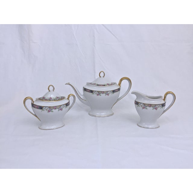 Mid 20th Century Porcelain Dinnerware, 105 Pieces, Bavaria Tirschenreuthe For Sale - Image 5 of 8