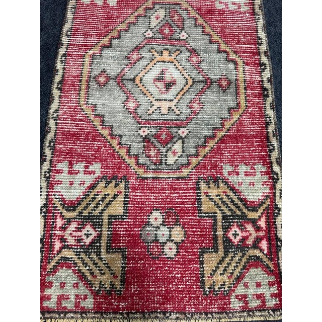 Contemporary Turkish Yastik Rug 1'8" x 3'1" For Sale - Image 3 of 5
