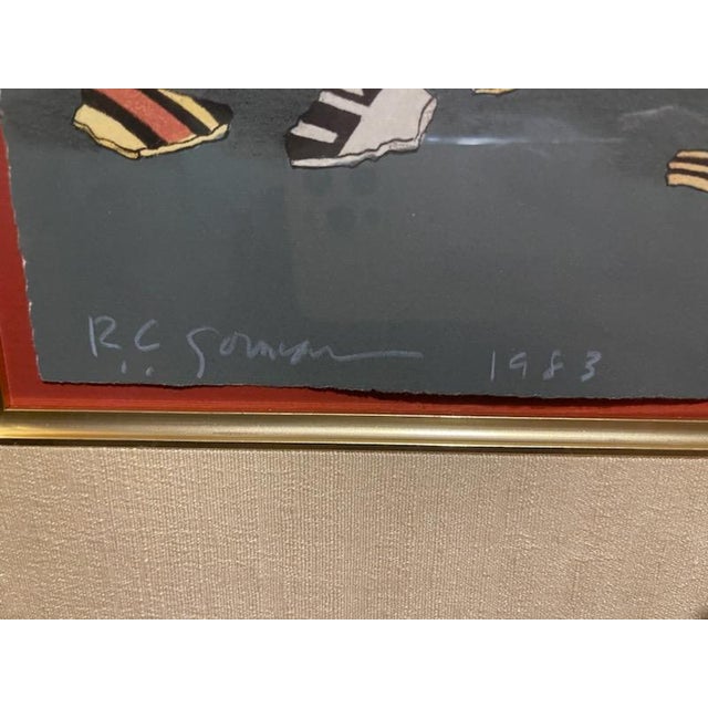 Gorman 1980s RC Gorman Original Lithograph For Sale - Image 4 of 4