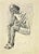 Pen drawing on paper realized by Mino Maccari in 1932. Not signed\. Published on "Il Selvaggio", n.12, p.83, 1932. Very...