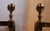 Mid-20th Century Pair of American Brass Andirons For Sale - Image 4 of 7