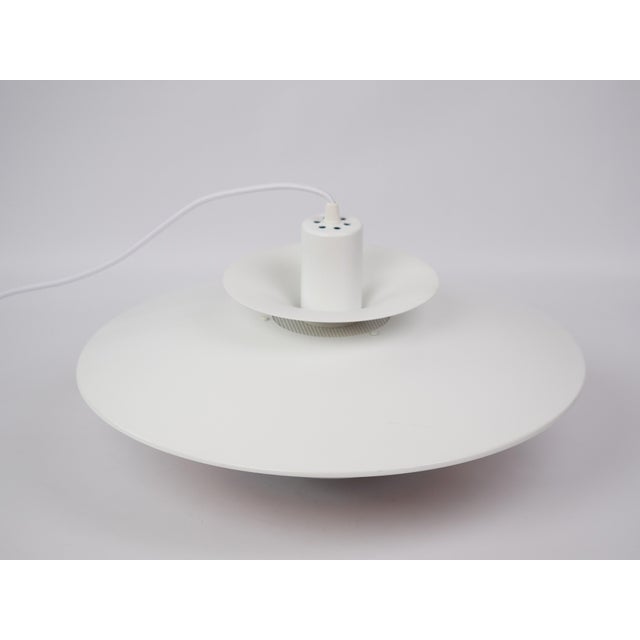 Vintage Danish Sofie Pendant Lamp by Kurt Wiborg for Jeka, 1980s For Sale - Image 5 of 11