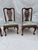 Queen Anne 18th Century Set of Six Queen Anne Walnut Dinning Chairs For Sale - Image 3 of 13