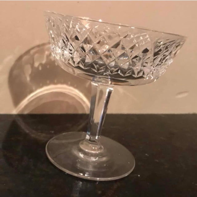Vintage Waterford Lismore Crystal Stemware Set of 24, Mid-Century Irish For Sale - Image 12 of 12