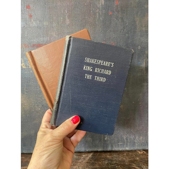 1920s Decommissioned Shakespeare Library Books King Richard and Henry IV For Sale - Image 10 of 10