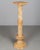 An early 20th century Italian Neoclassical style column pedestal, hand-carved from highly figured yellow toned alabaster...