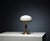 Mid-Century Modern Table Lamp in Brass with Original Patina, 1950s For Sale - Image 4 of 8