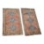 1970s Oushak Wool Hand-Knotted Turkish Rug - a Pair For Sale