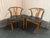 Set of 4 Vintage Danish Modern Teak Dining Chairs With Black Leather Seats, 1960s–70s For Sale In New York - Image 6 of 9