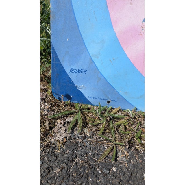 Ipac Vernier Enamelled Sign, 1960 For Sale - Image 4 of 10