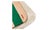 Green and Beige Striped Boreal Blanket by Moanne For Sale - Image 4 of 5