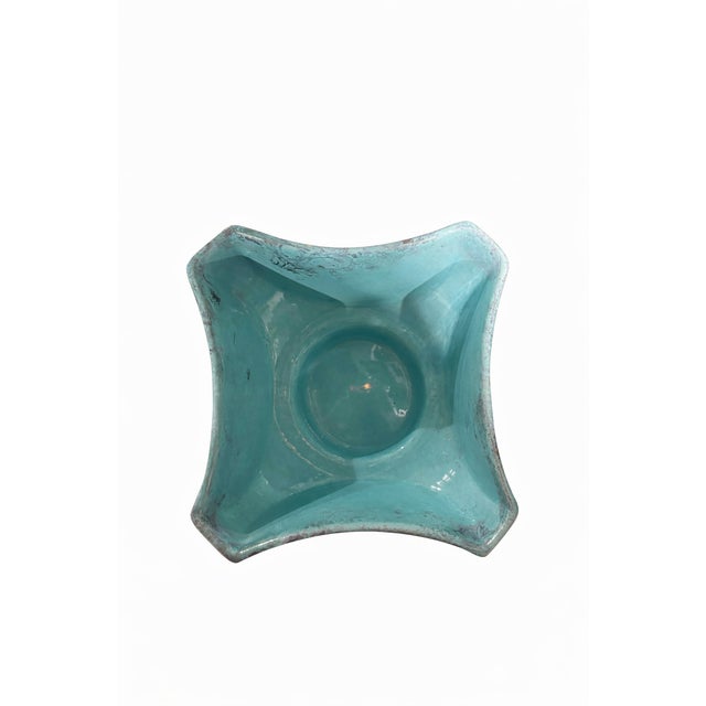 A beautifully sculptural vintage Lane & Co. ceramic bowl or small planter, produced in Van Nuys, California and dated...