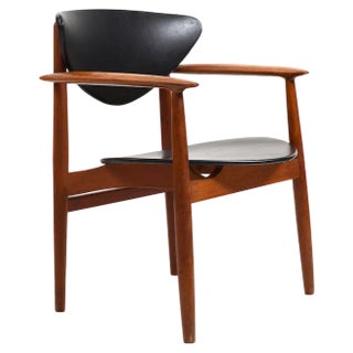 Teak Armchair by Erik Wørts for Norden Møbelfabrik, 1950s For Sale