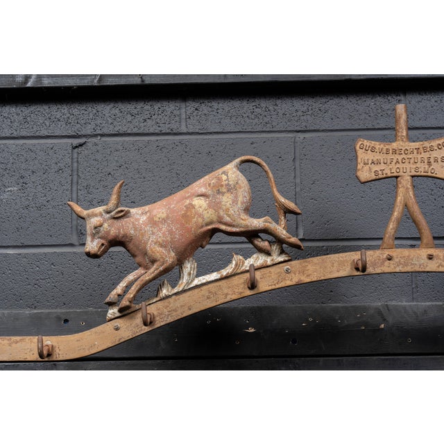 Late 19th Century Butchers Rack Crest by Brecht For Sale - Image 9 of 17