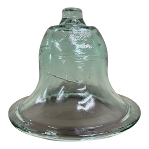 Vintage French Style Aqua Color Glass Garden Cloche