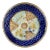 French Majolica Plate Onnaing, Circa 1890 For Sale