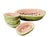 Bordallo Pinheiro Vintage Mid-Century Modern Watermelon Ceramic Hand-Painted Trompe L’Oeil Fruit Bowls – 5-Piece For Sale - Image 4 of 11