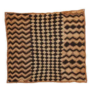 Lattice African Kuba Cloth Panel