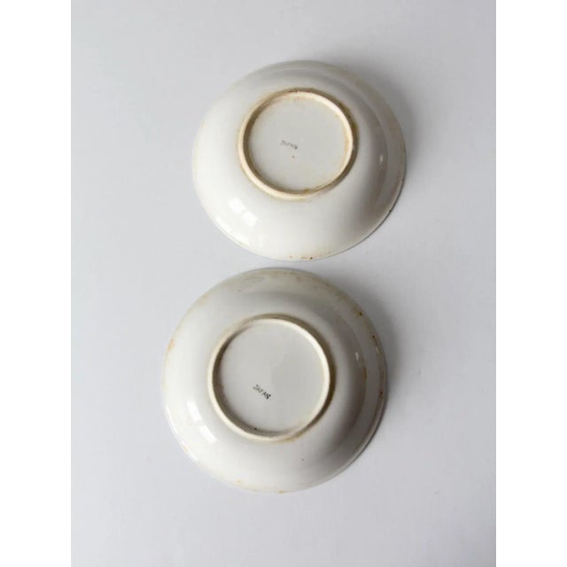 Mid 20th Century Vintage Blue Willow Bowls Pair For Sale - Image 5 of 11