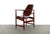 1950s Are Hovmand Olsen Captain's Chair in Teak Denmark For Sale - Image 5 of 8
