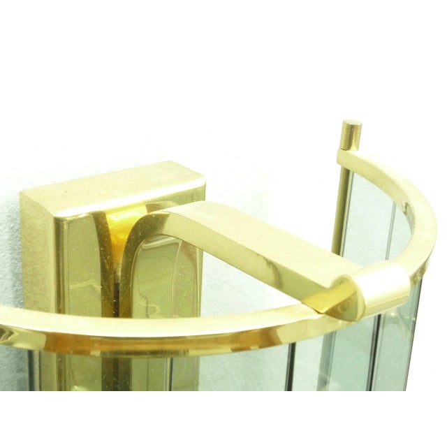 Regency Brass Wall Lamps, 1960s, Set of 2 For Sale - Image 6 of 9