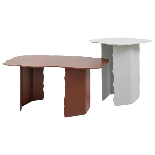 Disrupt Tables by Arne Desmet, Set of 2 For Sale