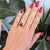 A generous 5.82-carat Madagascar ruby glows in a deep, warm red at the centre of this solid 14K yellow gold estate ring....