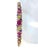 Bochic "Capri" Vintage Amethyst & Multi Color Sapphires Cuff Set In 18K & Silver For Sale - Image 12 of 18
