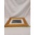 Wood Vintage Beautiful Gold Wood Picture Frame 13x11 Has Glass & Matt Regency Ornate For Sale - Image 7 of 11
