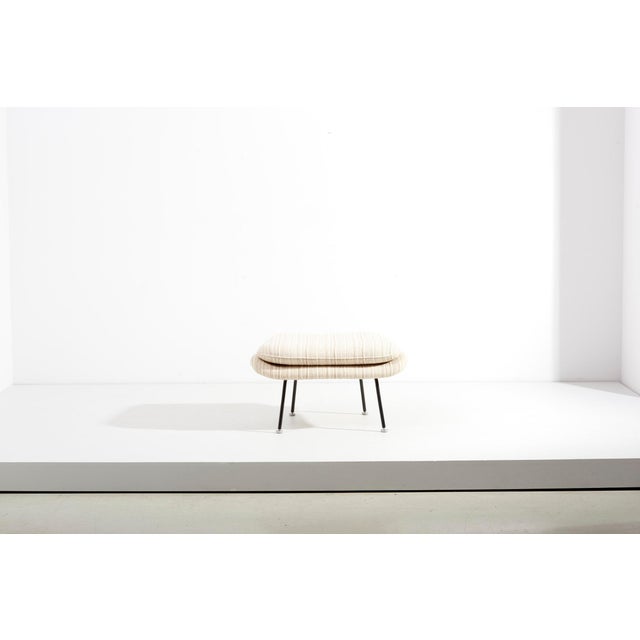 Set of Womb Chairs and Ottoman by Eero Saarinen for Knoll, Usa, 1960s For Sale - Image 17 of 18