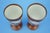 Ceramic 19th Century Meiji Bajazhai Porcelain Glasses by Miyaso Itto for Kutani Manufacture, Japan, Set of 2 For Sale - Image 7 of 18