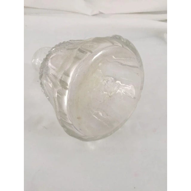 Antique Pressed Glass Water Decanter Chairish