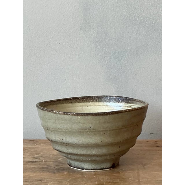 Vintage Boho Studio Pottery Bowl For Sale - Image 4 of 9