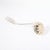 Aesthetic Movement Tiffany & Co. Sterling & Gold Washed "Daisy" Pattern Ladle For Sale In New York - Image 6 of 11