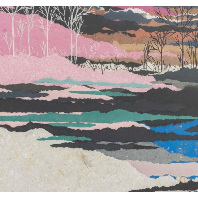 m.p. Marion "Landmarkings Diptych" Mixed Media For Sale In New York - Image 6 of 18