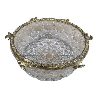 Midcentury Glass Bowl For Sale