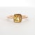 Gia No Heat Yellow Sapphire Solitaire Ring 2.15ct in 14k Gold Size 7.75 For Sale - Image 12 of 13