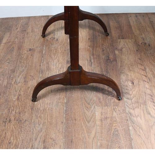 Regency Cheval Mirror in Mahogany, 1860 For Sale - Image 10 of 12