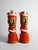 Italian Ceramic King and Queen Chess Piece Sculptures by Bitossi, 1960s, Set of 2 For Sale - Image 10 of 18