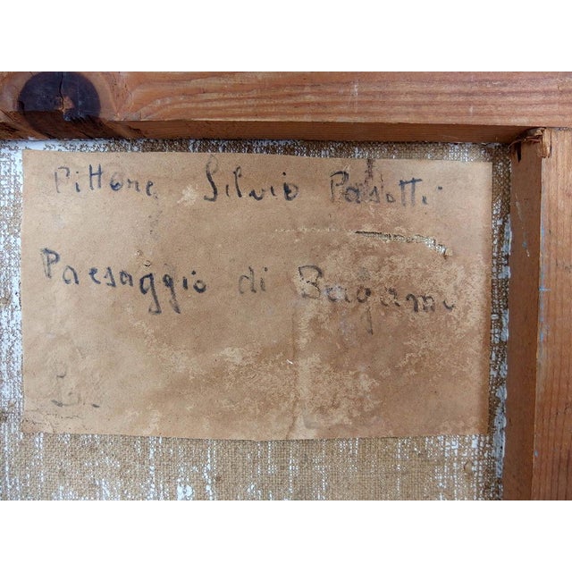 Brown Silvio Pasotti, Bergamo, 1950s, Oil on Canvas, Framed For Sale - Image 8 of 10