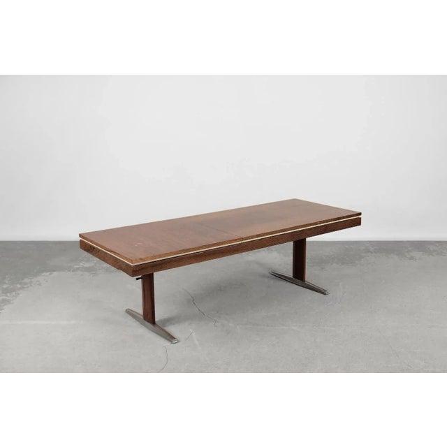 German Rosewood Adjustable Table from E.M.U, 1960s For Sale - Image 6 of 15