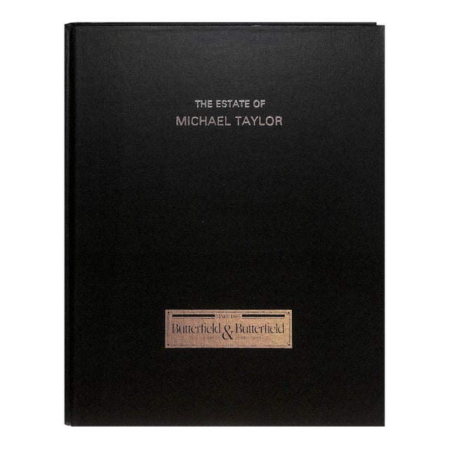 The Estate of Michael Taylor: April 7-9, 1987 For Sale