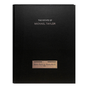 The Estate of Michael Taylor: April 7-9, 1987