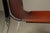 Mid-Century Modern Leather Brick Red-Colored Cantilever Dining Chairs, Italy, 1970s, Set of 6 For Sale - Image 3 of 16