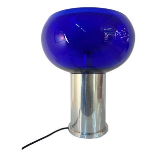 Table Lamp with Double-Walled Glass Shade from Doria For Sale