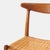 Wood 1950s Oak & Cane W2 Chairs by Hans Wegner - Set of 5 For Sale - Image 7 of 7