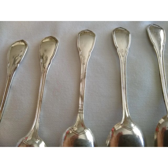 Vintage Silver 800 Small Spoons Set of Six Chairish