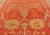 Early 20th Century Antique Turkish Oushak Rug With All-Over Design on Orange Red Field and Gray Border For Sale - Image 5 of 9