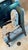 Ethan Allen Leather Upholstered Arm Chair For Sale - Image 11 of 12